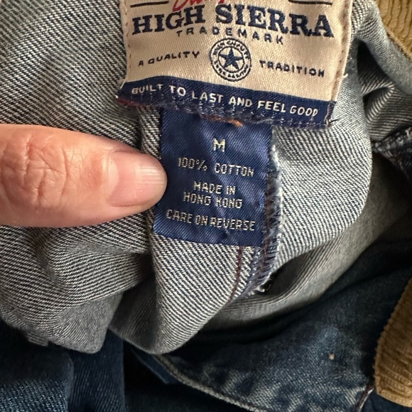 High Sierra VINTAGE Y2K Blue Jacket Size M - Picture 12 of 13